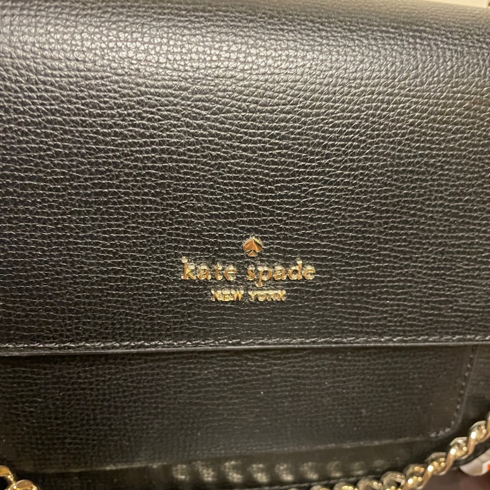 NWT Kate Spade Remi Flap Chain Crossbody Box Bag in Black - Picture 7 of 11
